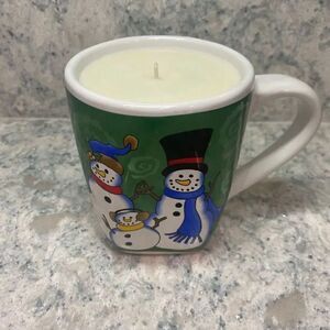 Snowman Scented Candle